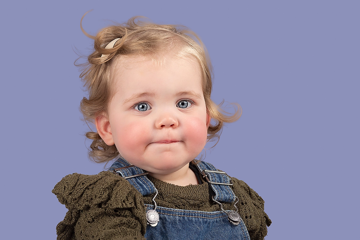 Close-up portret met natuurlijke uitstraling